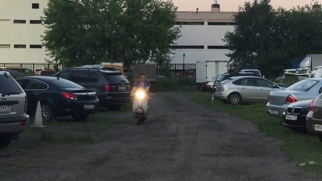 Завели Honda Giorno спустя полтора года простоя! :) смотреть онлайн