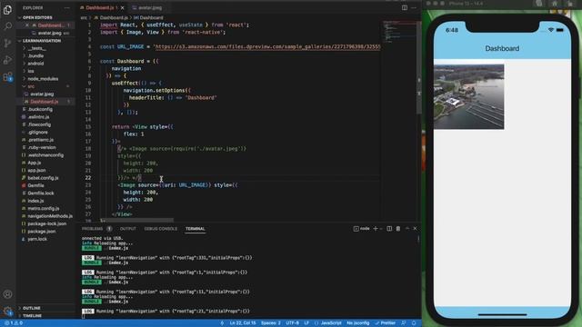 How to display an image in React Native. React Native Tamil. PART 27