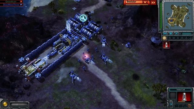 КРЕАТИВ ПРОТИВ СТАНДАРТА - матч двух разных стилей в Red Alert 3 смотреть онлайн