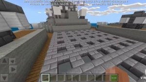 российский атомный крейсер Петр Великий в  Minecraft