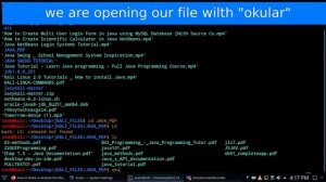 KALI LINUX_How to open files from the terminal