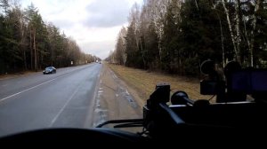 Тахограф достал чип  во время движения!.... Глюк или проблема?