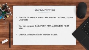 What is GraphQL Mutation ?