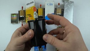 Брак! Фильтр топлива Geely CK, MK - замена фильтру Lanos