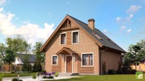 Каркасный дом 8 на 8: проекты и цены на строительство