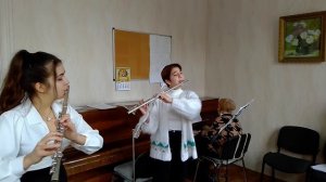 Карлос Гардель. Танго из к/ф «Запах женщины». Дуэт флейт: Ангелина Фролова, Маргарита Ванина