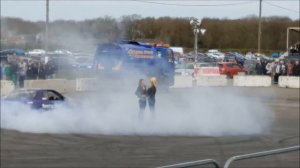 Nissan R32 Drifting Santa Pod 2016