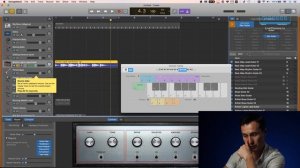 Интерфейс GarageBand для MacOS. Garageband для MacOS. Артур Орлов