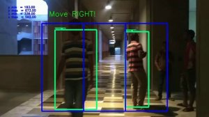 Obstacle detection and navigation using tensorflow object detection API