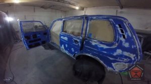 Нива 5д в защитном покрытии титан