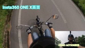 原付に乗るおじさん　SUZUKIバーディー50＆Insta360 ONE X & OSMO ACTION