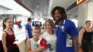 На Чемпионате мира по футболу FIFA 2018 в России™ ...илась давняя мечта юного болельщика из Саранска
