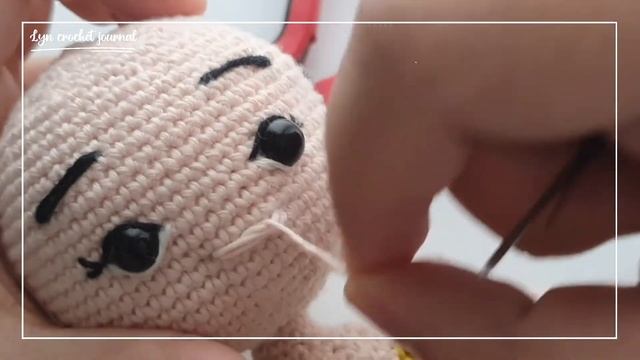 [TUTORIAL] How to Add Nose to Amigurumi Doll | Amigurumi Crochet Tutorial | смотреть онлайн