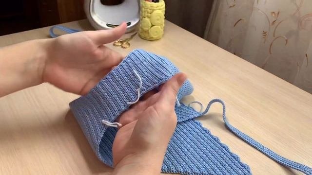 ВЯЗАНИЕ | Готовые работы | Как связать плавки на завязках? | Куда пропала?