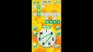 Wordscapes In Bloom Level 599 Answers