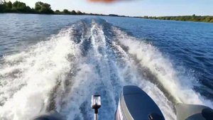 ТВЕРЬ-КОНАКОВО! На лодке риб Навигатор 460R под мотором YAMAHA 40 VEOS (дорога домой) ТРЕТЬЯ ЧАСТЬ!