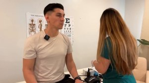 ASMR ESPAÑOL - Examen de Nervios Craneales y Hombro [Persona Real] | Soft Spoken Roleplay