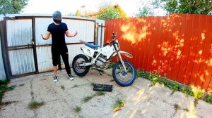 Сломался новый кроссовый мотоцикал в лесу! Не заводится ! запчасти дорогие! #motoland #Сломался