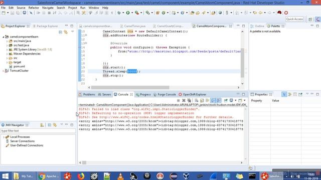 Apache Camel Atom Feed Component in Tamil смотреть онлайн