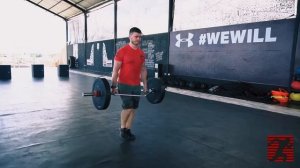 Прогулка фермера с трэп грифом