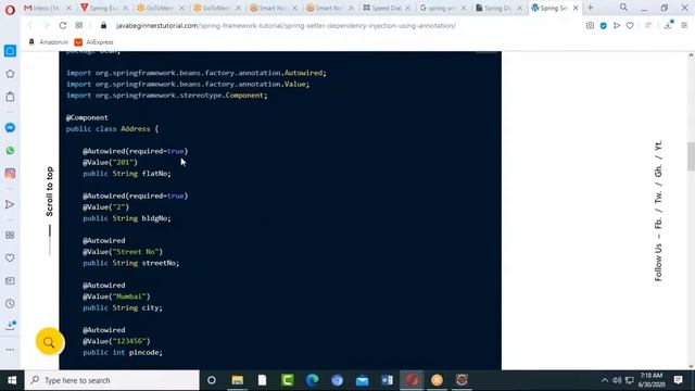 #javafullstack Developer regular session class-15 |June 30 2020  | Invitech IT - 7207336490- kumar
