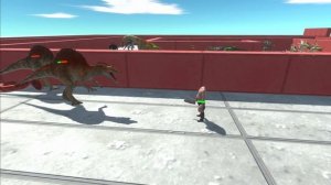 Impossible Maze - Spinosaurus Trio ARBS | Animal Revolt Battle Simulator