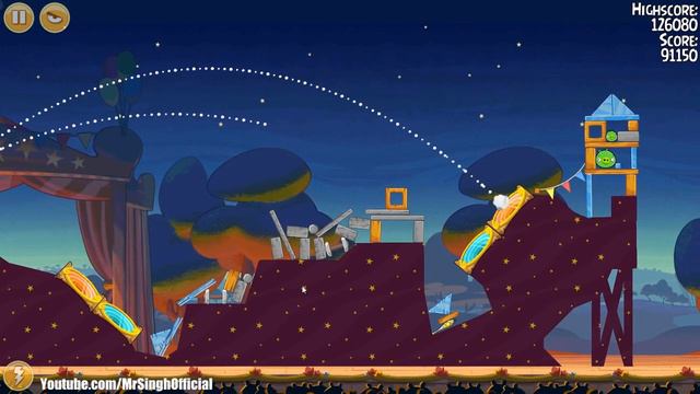 Angry Birds Seasons - Abra ca bacon 1-6 Walkthrough 3-Stars Highscore Abra ca bacon Level 1-6 смотреть онлайн