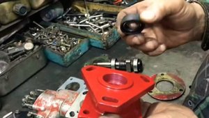 Переделывание ТНВД на трактор Universal - 445V. ( 1 часть).