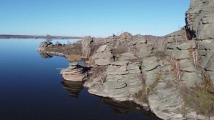 Колыванское озеро, Алтайский край, октябрь 2023