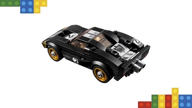 Lego 2016 Ford GT & amp; 1966 Ford GT40 75881: Rezension смотреть онлайн