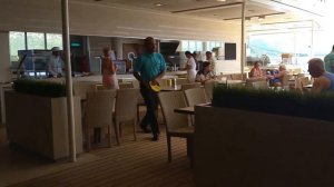 Tour of the Lido Restaurant and Lido Deck on the Marella (Thomson) Celebration Cruise Ship