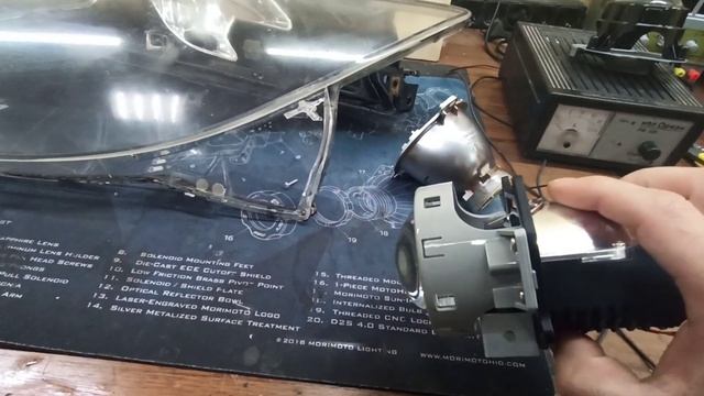 Замена галогена на Bi led Мазда 6 смотреть онлайн