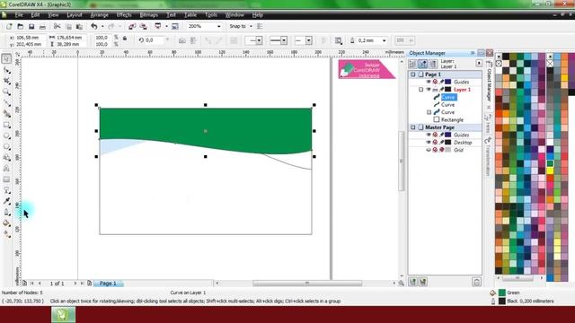 Desain Wallpaper/Background Bergradasi dengan CorelDRAW | Belajar CorelDRAW смотреть онлайн