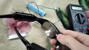 Разобрал очки со встроенной видео камерой с Aliexpress I Что там внутри I Тест видео с очков
