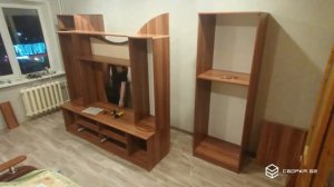 Сборка стенки Гамма-15 от фабрики SV Мебель