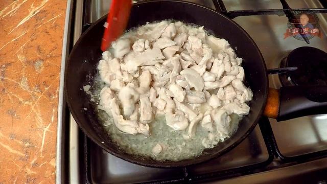 САЛАТ КУРИНАЯ СОЛОМКА | Сытный и лёгкий Рецепт на каждый день смотреть онлайн