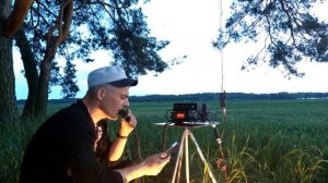 Антенна G5RV + трансформатор + автотюнер. Пытаюсь работать в эфире на 100 Вт. Часть 2. EW8OO