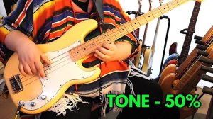 Thomastik JF344 Jazz Flat Wound 43-100 - TONE TEST