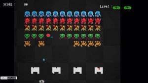 Deep Invaders - remake of Space Invaders