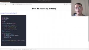 Perl Tk keyboard and mouse events