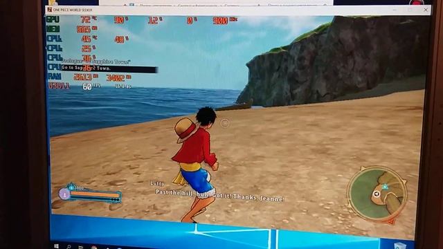 One Piece: World Seeker на слабом ПК Phenom