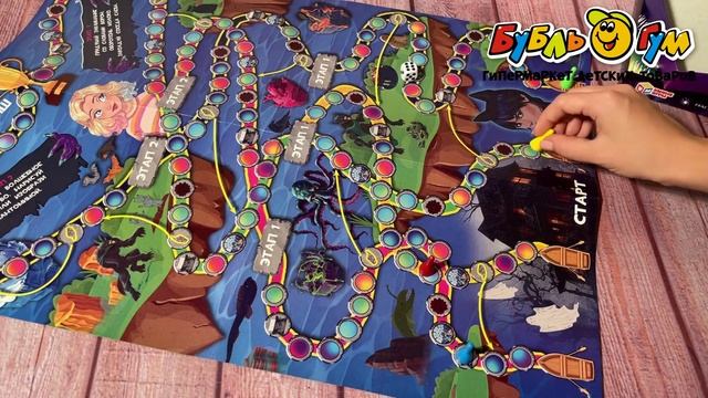 Игра-ходилка настольная Cтранная школа