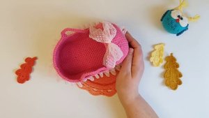 Снова овощи крючком и зайка-малышка.