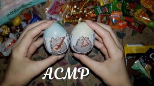 АСМР Дегустация сладостей, тихий голос ? ASMR