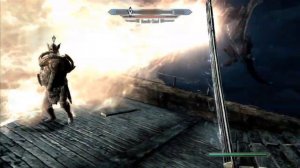 Skyrim dragon slayer gameplay HD