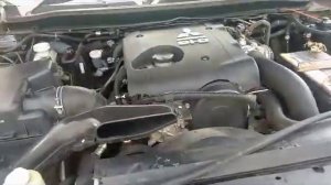 Mitsubishi L200 KL3T JNHFR Chassis, Engine number and vin plate location.