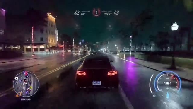 NFSH Night drive Mercedes-Benz C 63 AMG смотреть онлайн