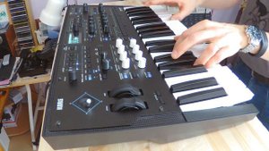 Korg Wavestate song Ambient Piano Pad 21.2.2021