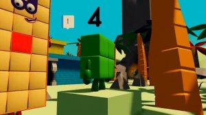 Number Four and Squares! Numberblocks! New Roblox Video!