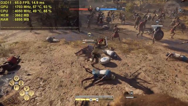 Testando o Ryzen 5 3500x (China倍) e RX 5500 XT 8GB - O novo Kit AMD em AC Odyssey Atenas / Batalhas смотреть онлайн